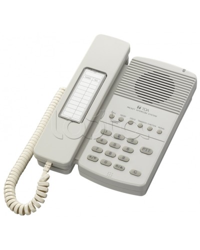 Мастер-станция аналоговая для коммутатора N-8400RS TOA N-8410MS Y в Москве Системы оповещения и трансляции TOA Pintop.ru