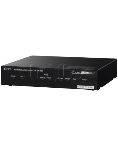 Шлюз передачи аудио, управляющих сигналов через сеть TOA NX-100S W в Москве Системы оповещения и трансляции TOA Pintop.ru