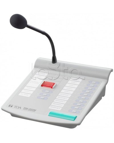 Панель микрофонная TOА RM-200M S в Москве Системы оповещения и трансляции TOA Pintop.ru