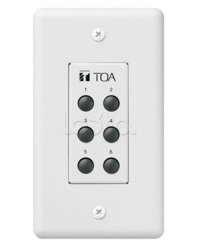 Панель управления внешняя TOA ZM-9001 в Москве Системы оповещения и трансляции TOA Pintop.ru