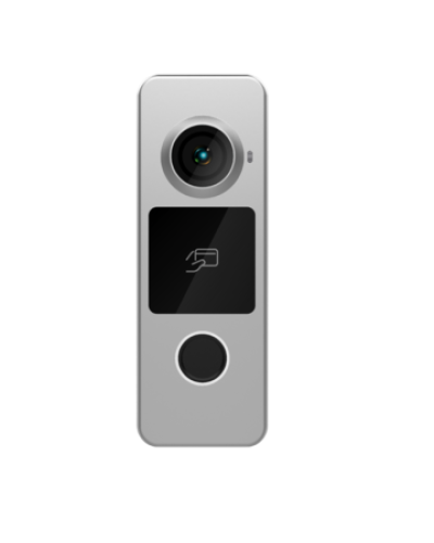 Вызывная панель Tantos iLexa HD EM FP (никель) в Москве Вызывные IP панели Pintop.ru