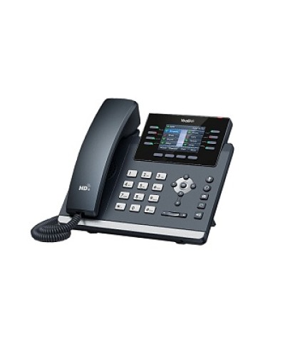 Yealink SIP-T44W - 12 аккаунтов, 2 порта USB, Wi-Fi, цветной экран, BLF, PoE, GigE, без БП, шт в Москве Дополнительное оборудование для сетей Pintop.ru