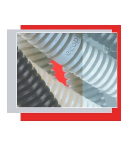 Труба гофр. ПВХ 16 мм (100 м) Экопласт (10016) в Москве Труба гофрированная Pintop.ru