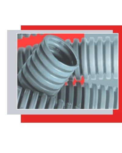 Труба гофрированная ПВХ тяжелая, с зондом диам. 25 мм (50м) Экопласт 11125 в Москве Труба гофрированная Pintop.ru