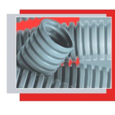 Труба гофрированная ПВХ тяжелая, с зондом диам. 32 мм (25м) Экопласт 11132