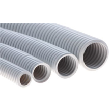 Труба HFFR гофрир. легкая,с зондом,без галогена, ПЛЛ 20мм Экопласт 20120HFR-W