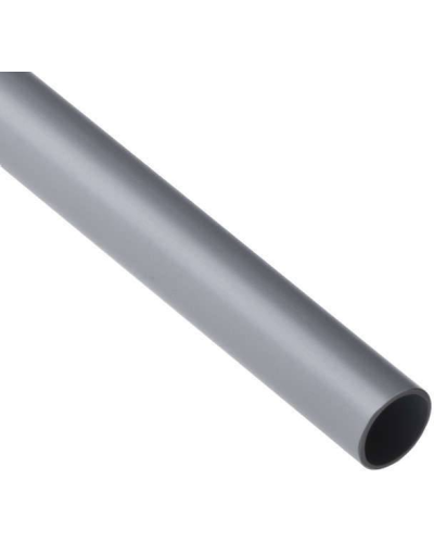 Труба ПВХ гладкая, 25мм/ внут. 22мм (3м), серый Экопласт 33025 в Москве Гладкая труба Pintop.ru