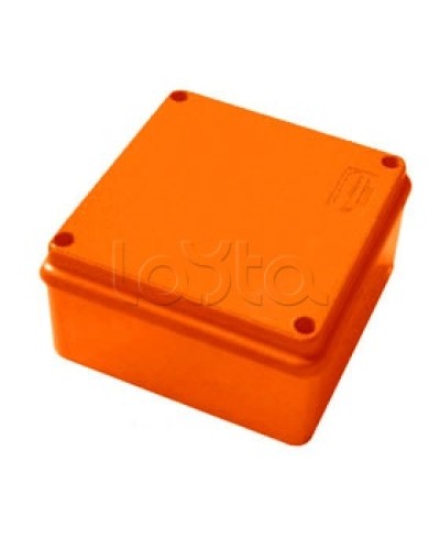 Коробка огнестойкая 100х100х55, 5P, (1,5-6 мм2), без галогена Экопласт 42217HF в Москве Коробки (ОКЛ) Экопласт Pintop.ru