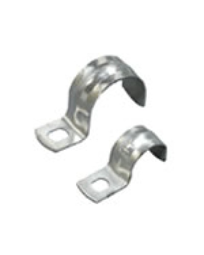 Скоба оцинкованная однолапковая для трубы D35 мм Экопласт 43735 в Москве Крепежные изделия Pintop.ru