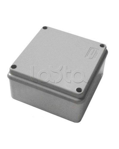 Коробка распределительная без сальников о/п 100х100х55, 6 вых. Экопласт 44057 в Москве Распределительные коробки Pintop.ru