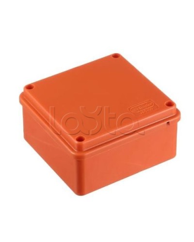 Коробка распределительная без сальников о/п 100х100х55, 6 вых., без галогена Экопласт 44057HF в Москве Распределительные коробки Pintop.ru