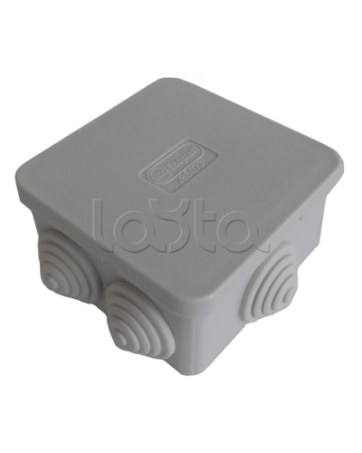 Коробка распред. о/п, для монтажного пистолета 85х85х50 6 вых, IP44 (1кор.=174шт.) Экопласт 44066 в Москве Распределительные коробки Pintop.ru