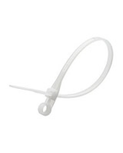 Хомут кабельный 3,5x110 мм с монтажным отверстием Экопласт 45109 в Москве Стяжки-хомуты Pintop.ru