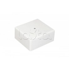 Коробка огн. с глад. стенками,без галогена, заземление, IP41, 6P, (1,5-2,5 мм2) (Белый) ОКЛ Экопласт 46041PE-HF-W
