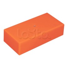 Коробка огн. с глад. стенками,без галогена, IP41, 18P, (1,5-4мм2) (оранж) ОКЛ Экопласт (46173HF)