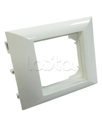 Суппорт для розетки 45х45 на 2 модуля для кабель-канала серии ARC-LAN Экопласт 573909 в Москве Аксессуары для кабель-канала Pintop.ru