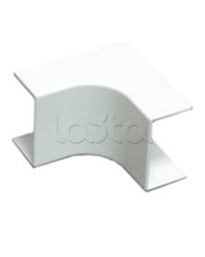 Угол внутренний плавный стандарт TIA 25x16 мм Экопласт 72105R в Москве Аксессуары для кабель-канала Pintop.ru