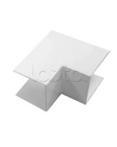 Угол внутренний для кабель-канала МЕХ, для сечения 40x40 Экопласт 72109 в Москве Аксессуары для кабель-канала Pintop.ru