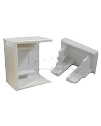 Заглушка для кабель-канала МЕХ, для сечения 40x16 Экопласт 72806 в Москве Аксессуары для кабель-канала Pintop.ru