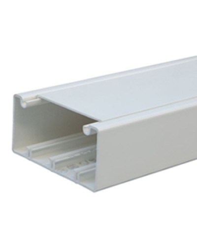 Короб с крышкой 150x55 (Крышка=80мм) Экопласт 76008 в Москве Кабель-канал Pintop.ru