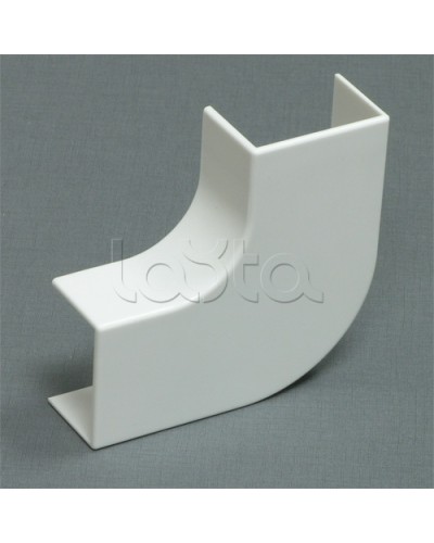 Угол плоский плавный стандарт TIA 60х40 мм Экопласт 76315R в Москве Аксессуары для кабель-канала Pintop.ru