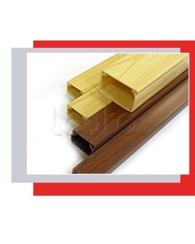 Миниканал 16x16 серия MEX с текстурой дерева (сосна) Экопласт 77002P-2 в Москве Кабель-канал Pintop.ru