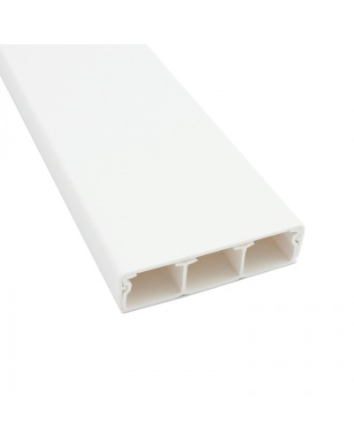 Миниканал 60/3х16мм Экопласт (79012) - U-LITE60/3/16 Миниканал 60/3х16мм Экопласт в Москве Кабель-канал Pintop.ru