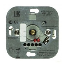 Механизм светорегулятора со световой индикацией, W= 600 Вт; Vintage Экопласт 887200-1