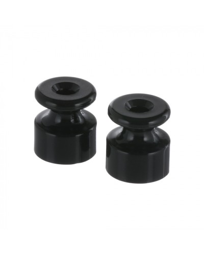 Фиксатор кабеля (изолятор)для внешней проводки кабеля (черный) LK Vintage (5шт) (888308-5) в Москве Держатели, клипсы, скобы Pintop.ru