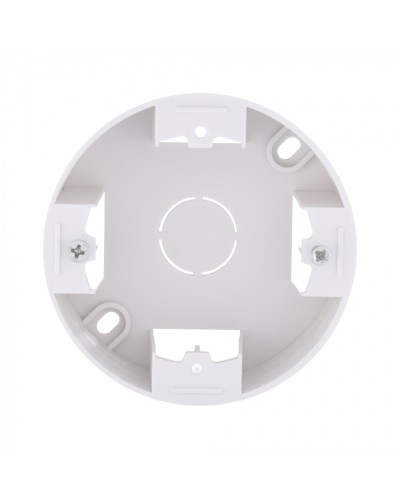 Подъемная коробка 1-пост. круглая (белый) LK Vintage-Classic (889004-1) в Москве Распределительные коробки Pintop.ru