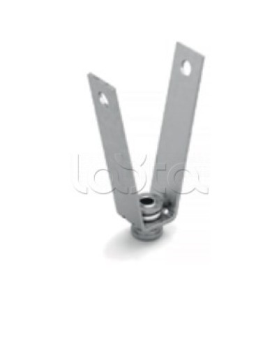 КПП-10М8 Крепление к потолку и профнастилу 100мм М8 Экопласт (95119) в Москве Аксессуары для лотков Pintop.ru