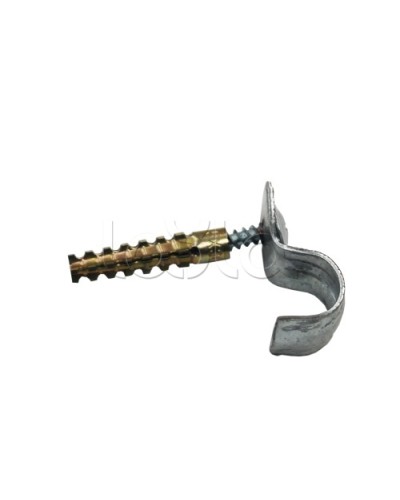 Дюбель-хомут клоп (однолапковый) 12-13 мм Гефест (100 шт/уп) в Москве Крепеж: Дюбели, шурупы, саморезы Pintop.ru