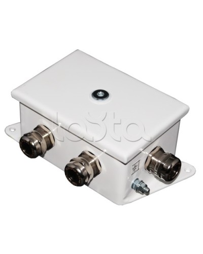 Коробка монтажная огнестойкая Гефест КМ-О (12к)-IP66-d, пять вводов 120х80х68 в Москве Распределительные коробки Pintop.ru