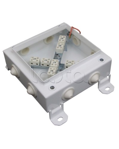 Коробка монтажная огнестойкая Гефест КМ-О (16к*6,0)-IP66 1515, 8 вводов 150х150х60 в Москве Распределительные коробки Pintop.ru