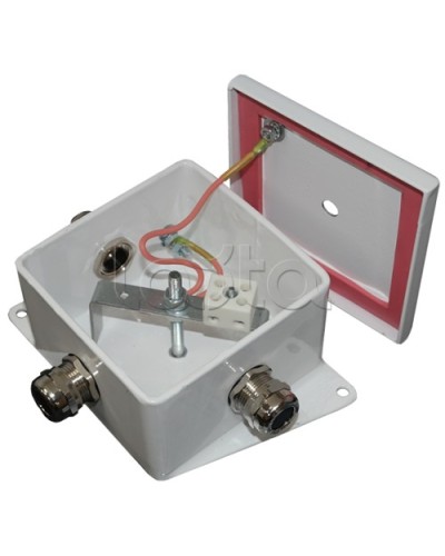 Коробка монтажная огнестойкая Гефест КМ-О (6к*6,0)-IP66 два ввода 100х100 в Москве Распределительные коробки Pintop.ru