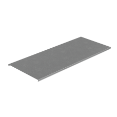 Крышка лотка 400х0,8 L2500 мм "ПЛЮС" INOX304 КМ-Профиль (KLplus400-0.8-2500 INOX304)