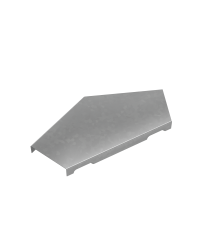 Крышка горизонтального угла 45 гр. 50 мм ПЛЮС КМ-профиль (KGLplus45-50) в Москве Аксессуары для лотков Pintop.ru