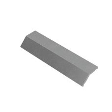 Крышка внешнего вертикального угла 45 гр. 600 мм "ПЛЮС" КМ-Профиль (KVLplus45-600)