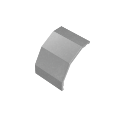 Крышка внешнего вертикального угла 90 гр. 200 мм "ПЛЮС" HD КМ-Профиль (KVLplus90-200 HD)