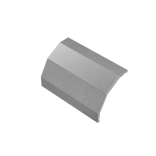 Крышка внешнего вертикального угла 90 гр. 400 мм "ПЛЮС" КМ-Профиль (KVLplus90-400)