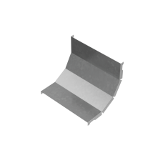 Крышка внутреннего вертикального угла 90 гр. 200 мм "ПЛЮС" HD85 КМ-профиль (KNLplus90-200 HD85)