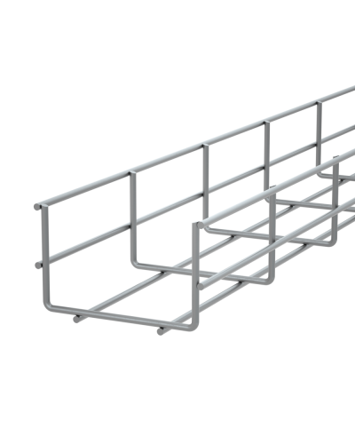 Проволочный лоток 60х300х5,0 L3000 мм КМ-Профиль (PL60-300-5-3000) в Москве Кабельные лотки Pintop.ru