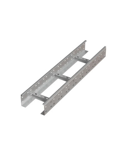 Лоток лестничный 100х200х1,2 L2000 мм INOX304 N КМ-Профиль (LL100-200-1.2-2000 INOX304 N) в Москве Кабельные лотки Pintop.ru