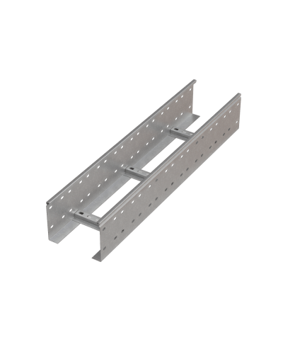 Лоток лестничный 150х800х1,2 L2000 мм N КМ-профиль (LL150-800-1.2-2000 N) в Москве Кабельные лотки Pintop.ru