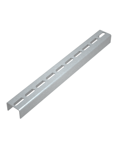 Швеллер 50х100х2,0 L2500 мм INOX304 КМ-Профиль (P50-100-2.0-2500 INOX304) в Москве Аксессуары для лотков Pintop.ru