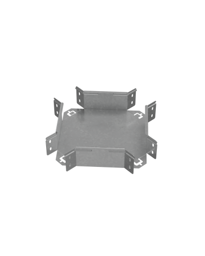 Х-разветвитель 80х100 мм ПЛЮС INOX304 КМ-Профиль (XDplus80-100 INOX304) в Москве Аксессуары для лотков Pintop.ru