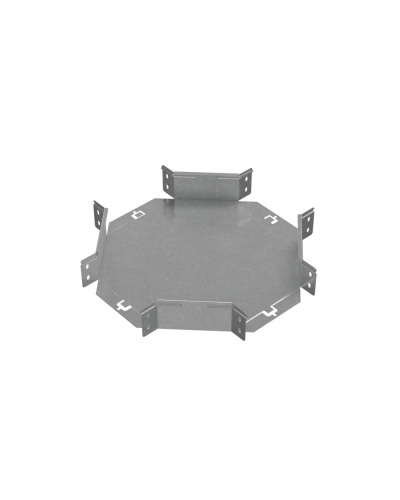 Х-разветвитель 80х200 мм ПЛЮС HD85 КМ-профиль (XDplus80-200 HD85) в Москве Аксессуары для лотков Pintop.ru