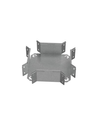 Х-разветвитель 100х100 мм ПЛЮС HD85 КМ-профиль (XDplus100-100 HD85) в Москве Аксессуары для лотков Pintop.ru