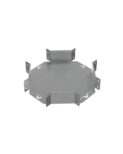 Х-разветвитель 100х200 мм ПЛЮС HD85 КМ-профиль (XDplus100-200 HD85) в Москве Аксессуары для лотков Pintop.ru