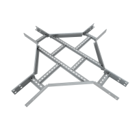 Х-разветвитель лестничный 100х500х1,2 мм "Быстрый монтаж" HD КМ-Профиль (LXDS100-500-1.2 HD)
